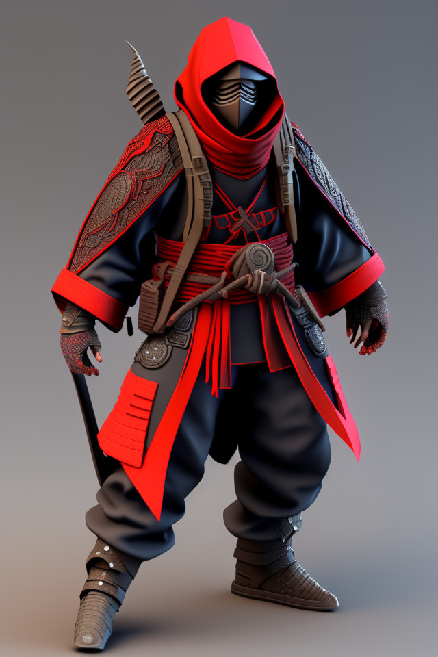 soviet ninja, intricate design, 3d render.jpg