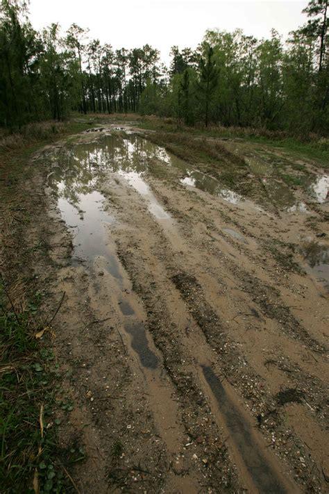 damaged road